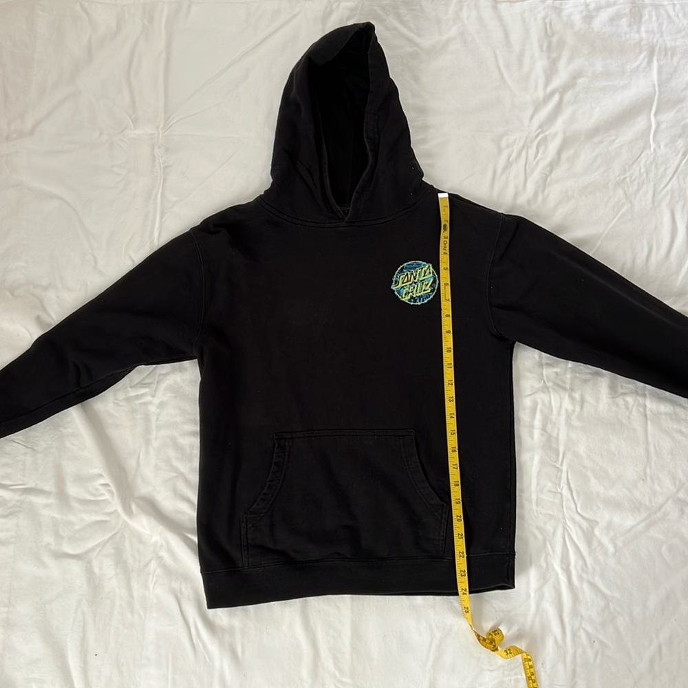 Santa Cruz hoodie black small